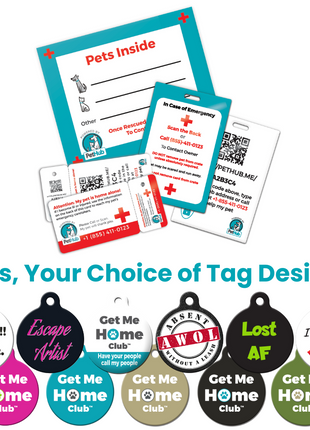PetHub QR Pet ID Comprehensive ReadyKit – Complete Emergency Kit