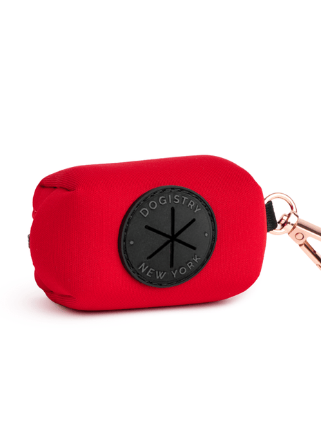 Poop Bag Holder - Iconic Red