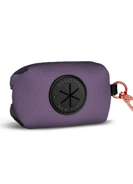 Poop Bag Holder - Lilac Gray