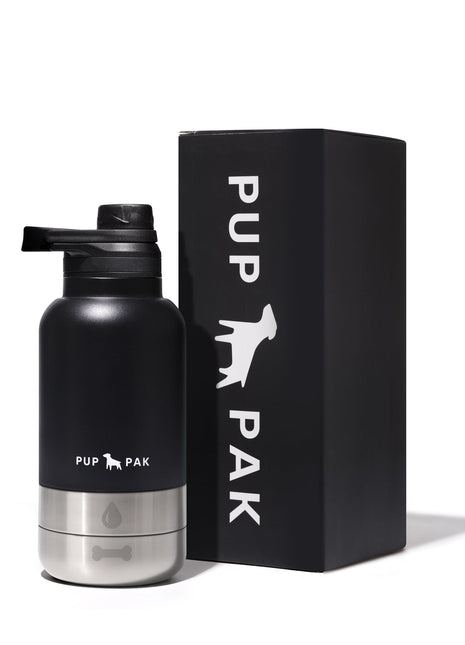 Pup Pak Dog Water Bottle with Detachable Bowls