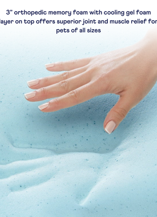 PupChill™ Cooling Bolster Dog Bed