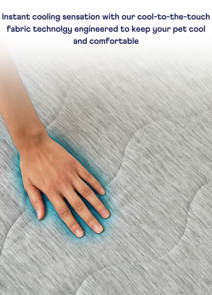 PupChill™ Cooling Waterproof Blanket - Arctic Grey