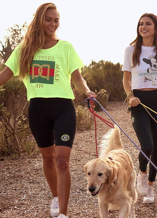 Luxxi Puppy | Crop Tee