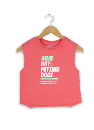 Arm Day Crop Top | Gift for Dog Lovers & Dog Moms