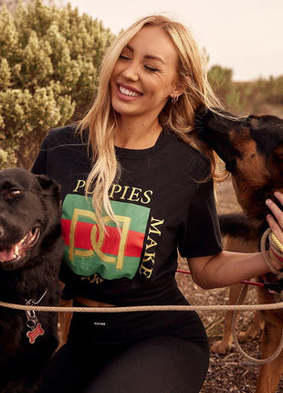 Luxxi Puppy Tee | Gift for Dog Lovers | Uni-Sex Fit