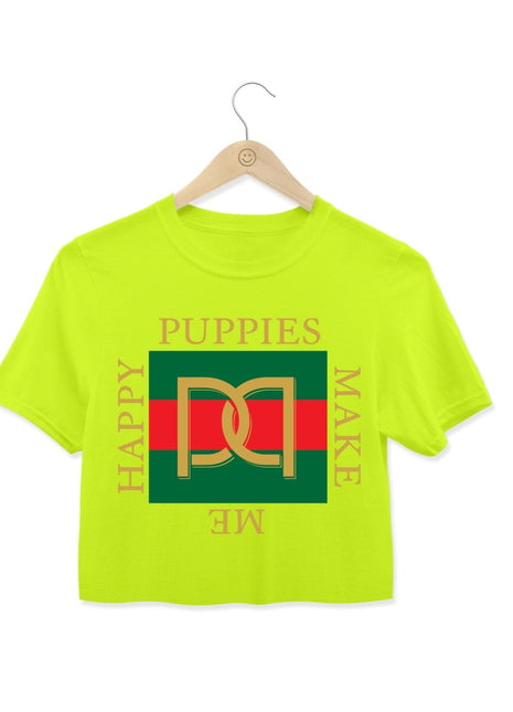 Luxxi Puppy | Crop Tee