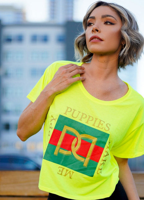 Luxxi Puppy | Crop Tee