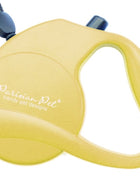 Parisian Pet 'Retractable Leash M' for Dogs & Cats – 16-Foot Durable Leash for Dogs Up to 44 lbs, Yellow
