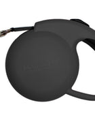 Parisian Pet 'Mini Retractable Leash' for Dogs & Cats – Stylish Nylon Dog Leash, Small Dog Retractable Leash, Black