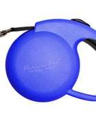 Parisian Pet 'Mini Retractable Leash' for Dogs & Cats – Lightweight 10-Foot Leash, Blue