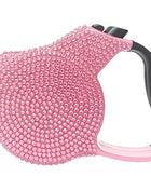 Parisian Pet 'Crystal Retractable Leash Pink' for Dogs & Cats – Comfortable, Strong Leash with Ergonomic Handle