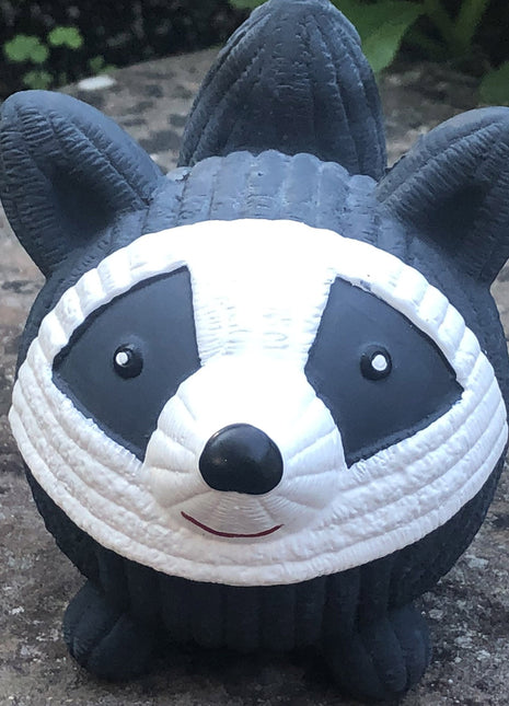 Reggie Raccoon Ruff-Tex® Latex Ball Dog Toy, Large - Pup List