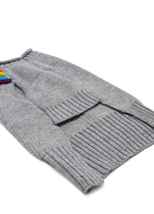 Rainbow Turtleneck Sweater