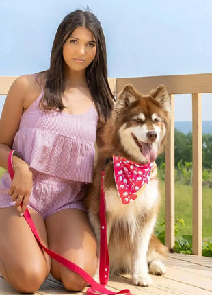 Red Mountain Syrah Dog Bandana & Matching Keychain