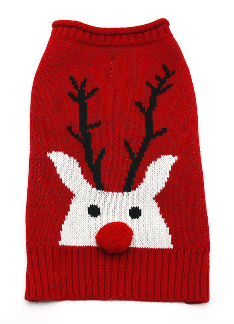 Red Nose Reindeer Sweater