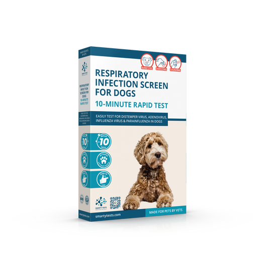Respiratory Infection Screen for Dogs 10-Minute Rapid Test (Dog Coughing Test): At-Home Testing