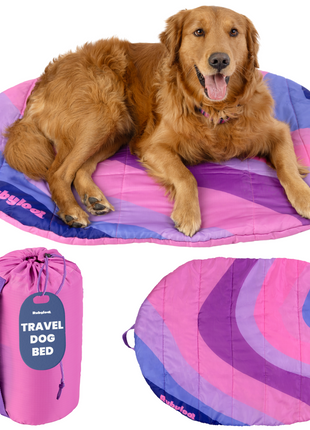 Travel Dog Bed – Foldable, Lightweight, Water Resistant Mat