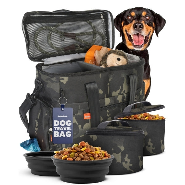 dog travel bag week away tote The Original Doggy Bag Dog Travel Bag for Supplies