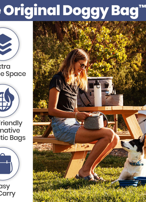 The Original Doggy Bag™ Dog Travel Bag for Supplies
