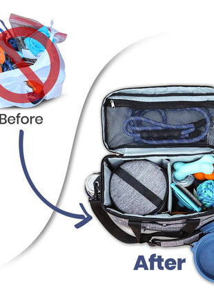The Original Doggy Bag™ Dog Travel Bag for Supplies