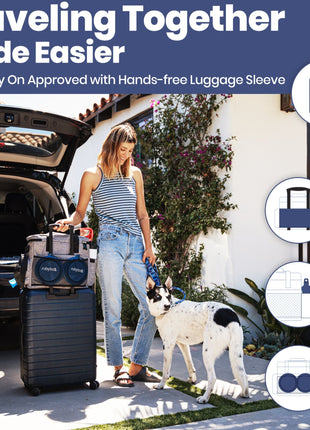 The Original Doggy Bag™ Dog Travel Bag for Supplies