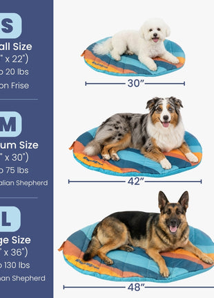 Travel Dog Bed - Foldable & Packable for Travel, Road Trip, Camping