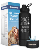 Water Bottle with Detachable Dog Bowl