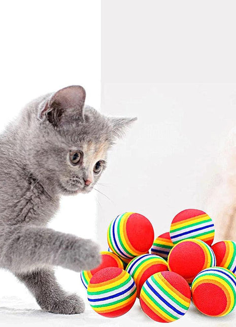 Cat Rainbow Ball Toys