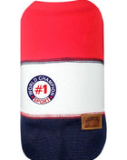 Parisian Pet 'World Champion Tank' Dog & Cat Shirt – Comfortable Embroidered Cotton Tank, Perfect for Vacation – Red