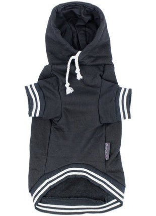Parisian Pet 'Bestie Hoodie' in Black - Trendy Pet Hoodie for Dogs & Cats, Perfect for Fall & Winter-Valentine's Day