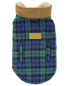 Parisian Pet 'Scottish Jacket' for Dogs & Cats, Designer Pet Jacket, Holiday & Christmas Wear-Saint Patrick's Day