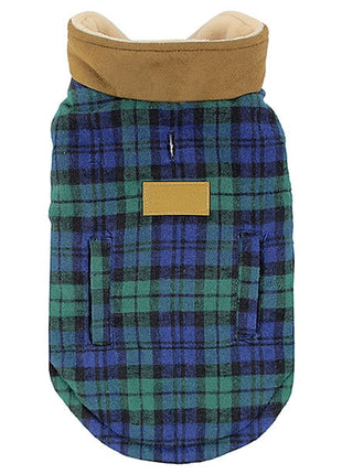 Parisian Pet 'Scottish Jacket' for Dogs & Cats, Designer Pet Jacket, Holiday & Christmas Wear-Saint Patrick's Day