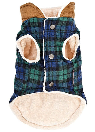 Parisian Pet 'Scottish Jacket' for Dogs & Cats, Designer Pet Jacket, Holiday & Christmas Wear-Saint Patrick's Day