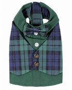 Parisian Pet 'Scottish Taffeta Tuxedo' for Dogs and Cats, Designer Formal Wear, Saint Patrick's Day