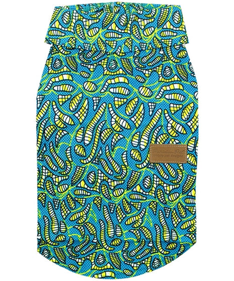 Parisian Pet 'Tribal' Dog & Cat T-Shirt – Lightweight Cotton, Stylish & Comfortable Summer Apparel - Saint Patrick's Day