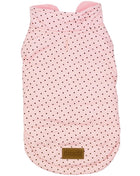 Parisian Pet 'Polka Dot Jacket' for Dogs & Cats, Designer Pet Outerwear, Holiday Pet Jacket, Pink with Black Dots-Valentine's Day