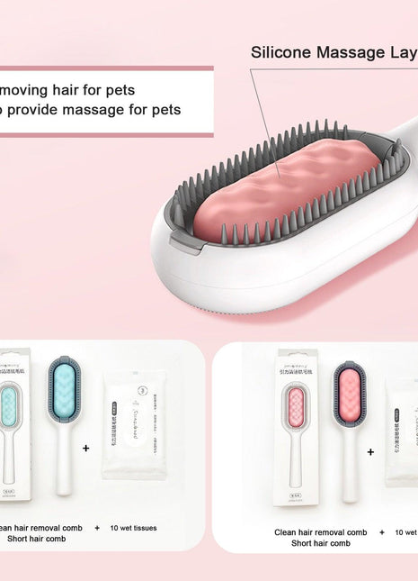 Cat Hair Remover Comb & Massager