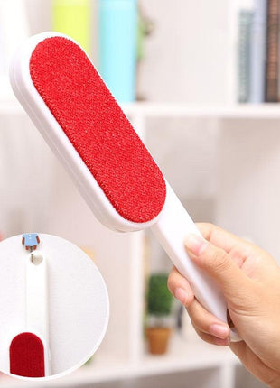 Reusable Pet Hair Remover Fur Cleaning with Self-Cleaning Base Double Sided Brush