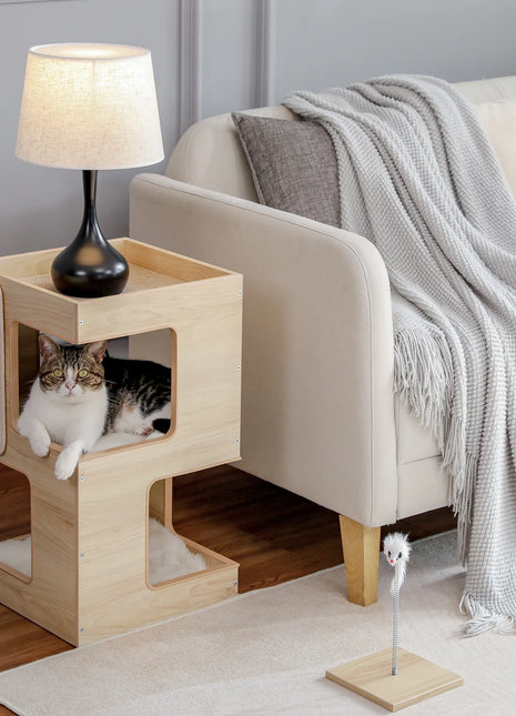 Modern Cat 3-Level Side Table