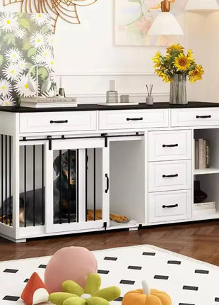 67" Ryan Large Dog Crate Furniture