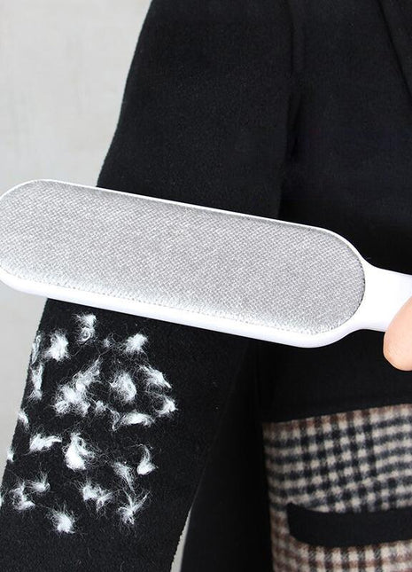 Reusable Pet Hair Remover Fur Cleaning with Self-Cleaning Base Double Sided Brush