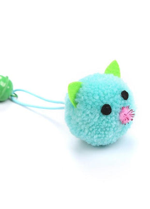 4pcs Plush Cute Bell Mouse Cat Toy Teeth Cleaning