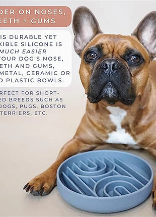 Slow Feeder Bowl/ Anti-Slip - Pup List