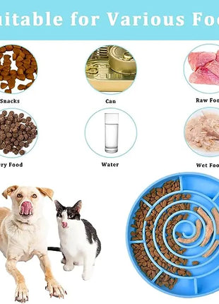 Slow Feeder Bowl/ Anti-Slip - Pup List