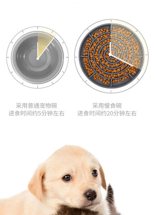 Slow Feeder Bowl/ Anti-Slip - Pup List