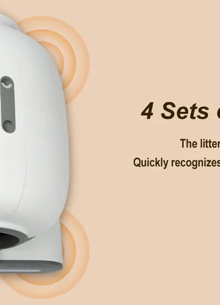 Automatic Cat Litter Box Self Cleaning with App Control