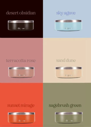 Tilley + Me Stainless Steel Pet Bowl – Non-Slip, Durable & Dishwasher Safe | 32oz and 64oz - Pup List