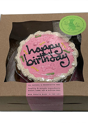 Pink Dog Cake (Shelf Stable)