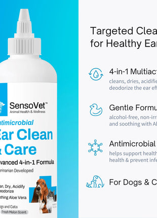 SensoVet™ Ear Clean & Care
