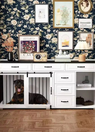 67" Ryan Large Dog Crate Furniture